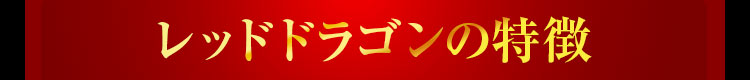 レッドドラゴンの特徴